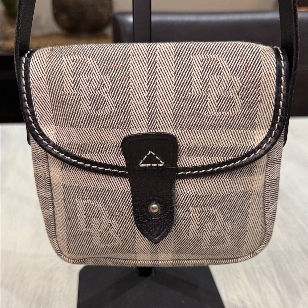 Dooney & Bourke Black and Cream Mini Bag